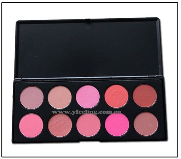 Paleta de blush com 10 cores